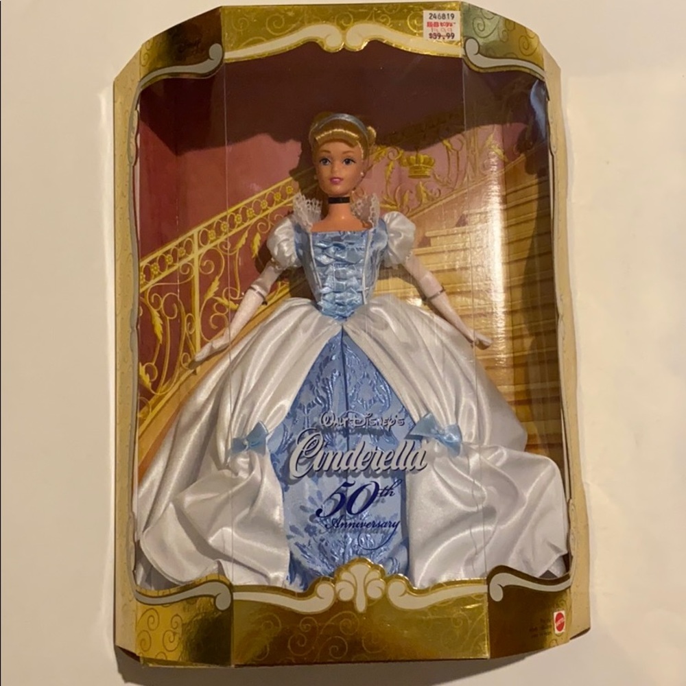 Vintage DISNEY Mattel Cinderella Doll 50th Anniversary NIB